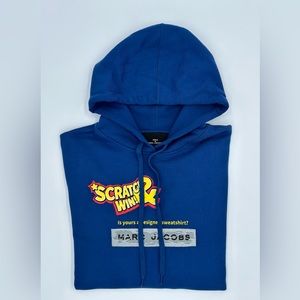 IDEA X MARC JACOBS MENS SCRATCH & WIN HOODIE SWEATSHIRT SZ L